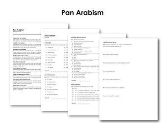 Pan Arabism