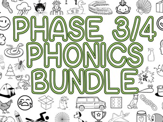 Phase 3/4 Phonics Bundle