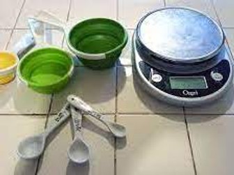 Cooking and Nutrition: Weighing and Measuring