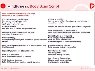 Body Scan Script