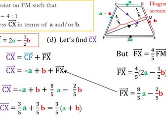 Vectors 2 - Mastering Vectors with Ratio: Exam-Ready Presentation