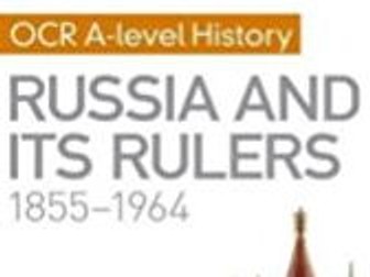 OCR A-Level History Interpretations Walking Talking Mock - Russia and Its Rulers