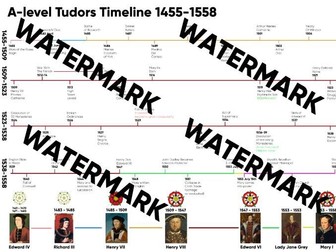 A-level Tudor Timeline 1455-1558