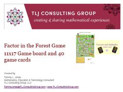 Factors in the Forest Game