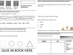 Forces In Balance Homework Sheets