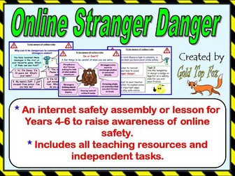 Online Stranger Danger Assembly or Lesson (Primary Internet Safety)