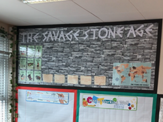 Stone Age Display Lettering