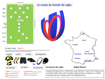 Rugby World Cup France 2023 French Resources