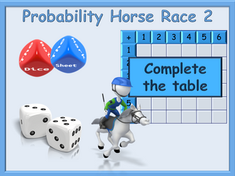 Fun with Probability - Horse Race game 2 - GCSE