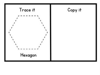 Trace and Copy - Shapes