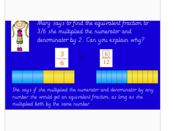 Equivalent Fractions Bar Model Bundle