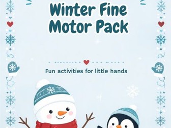 Winter Fine Motor Pack