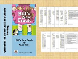 Bill's New Frock: Differentiated Questions for Whole Class and Guided Reading