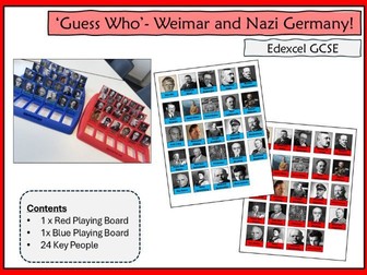 Guess Who- Weimar and Nazi Germany