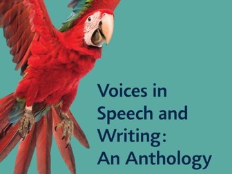 AS/A Level Edexcel English Language and Literature anthology S.O.W and large resource pack