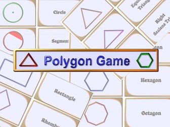 Polygon & Circle Memory Match Game