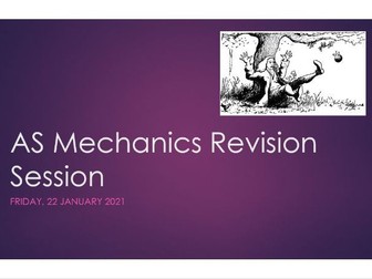 AS Mechanics Revision PPT