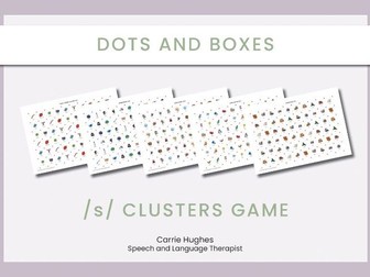 DOTS AND BOXES - /S/ CLUSTERS