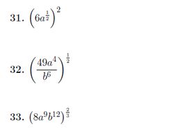 Indices worksheet no 4 (with solutions)