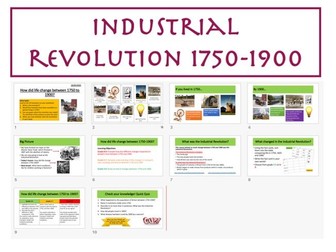 Industrial Revolution 1750-1900