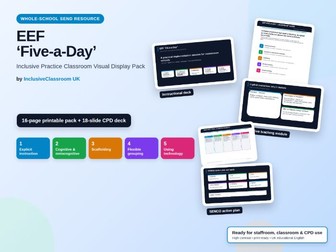 EEF Five-a-Day Inclusive Display Pack