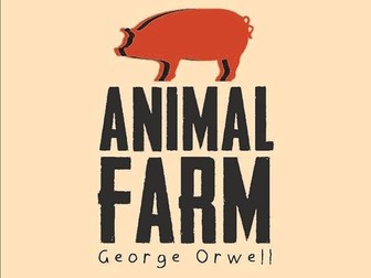 'Animal Farm' by George Orwell Chapter 1 KS3