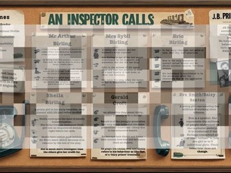 An Inspector Calls Display
