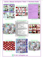 Doctors, Illnesses and Injuries 7 Game Plus 2 Worksheet Bundle