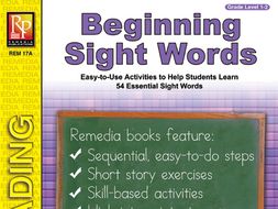 Beginning Sight Words
