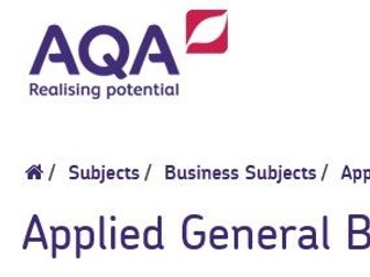 AQA Applied Business - Unit 1 - ALL AO1 Lessons