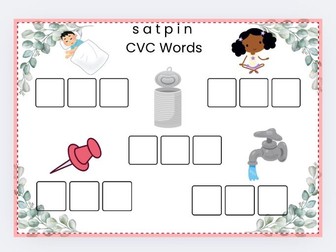 SATPIN CVC Words
