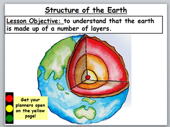 Key Stage 3 Earthquakes: Lesson 1 Structure of the Earth