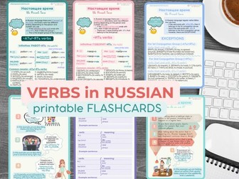 RUSSIAN GRAMMAR Overview | Russian VERBS in Present Tense flashcards