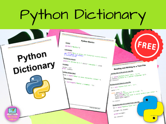 Python Printable Dictionary