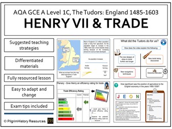 Henry VII economy and trade | AQA A Level History