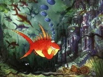 The Fish Who Could Wish mini-book writing activity