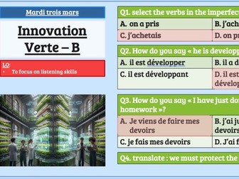 NEW GCSE - Module 6 - Environment (EDEXCEL)