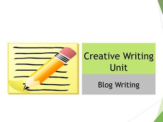 Teach Blog Writing with Confidence – 5-Lesson Unit of Work