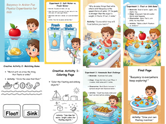 Buoyancy in Action – Fun Physics Experiments for KS2 (Ages 7–11)