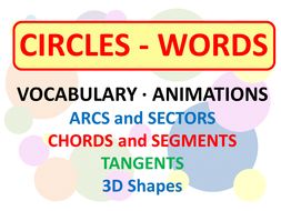 CIRCLES - Vocabulary