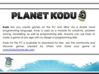 Kodu (Schemes of Learning
