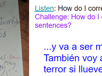 KS3 Year 9 Spanish Los programas de televisión TV programmes *listening skills* 3 lessons GCSE skill