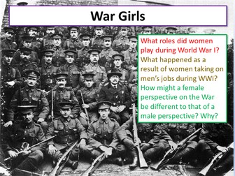 Jessie Pope War Girls