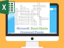 Excel Charts Crossword Puzzle Teaching Resources Excel Charts Crossword Puzzle Teaching Resources