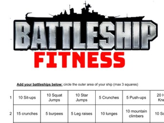 PE - Battleship Fitness Game