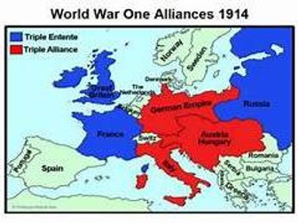 First World War - Alliances WWI