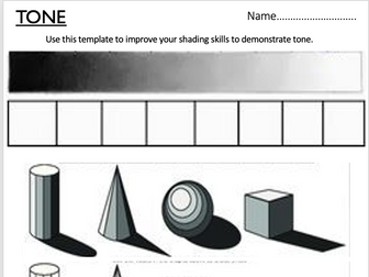 Tone Cover Lesson Worksheet
