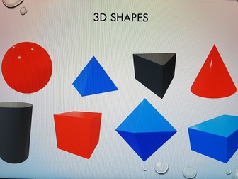 Shape & Measure 2D and 3D shapes