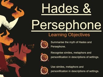 KS3 Greek Myths Writing Unit