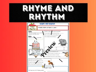 Rhyme and rhythm